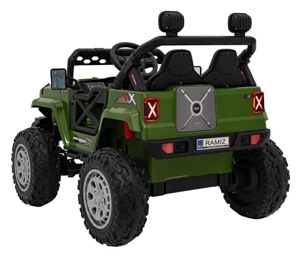 OFF ROAD Rýchlostné vozidlo Zelená – Obrázok 5
