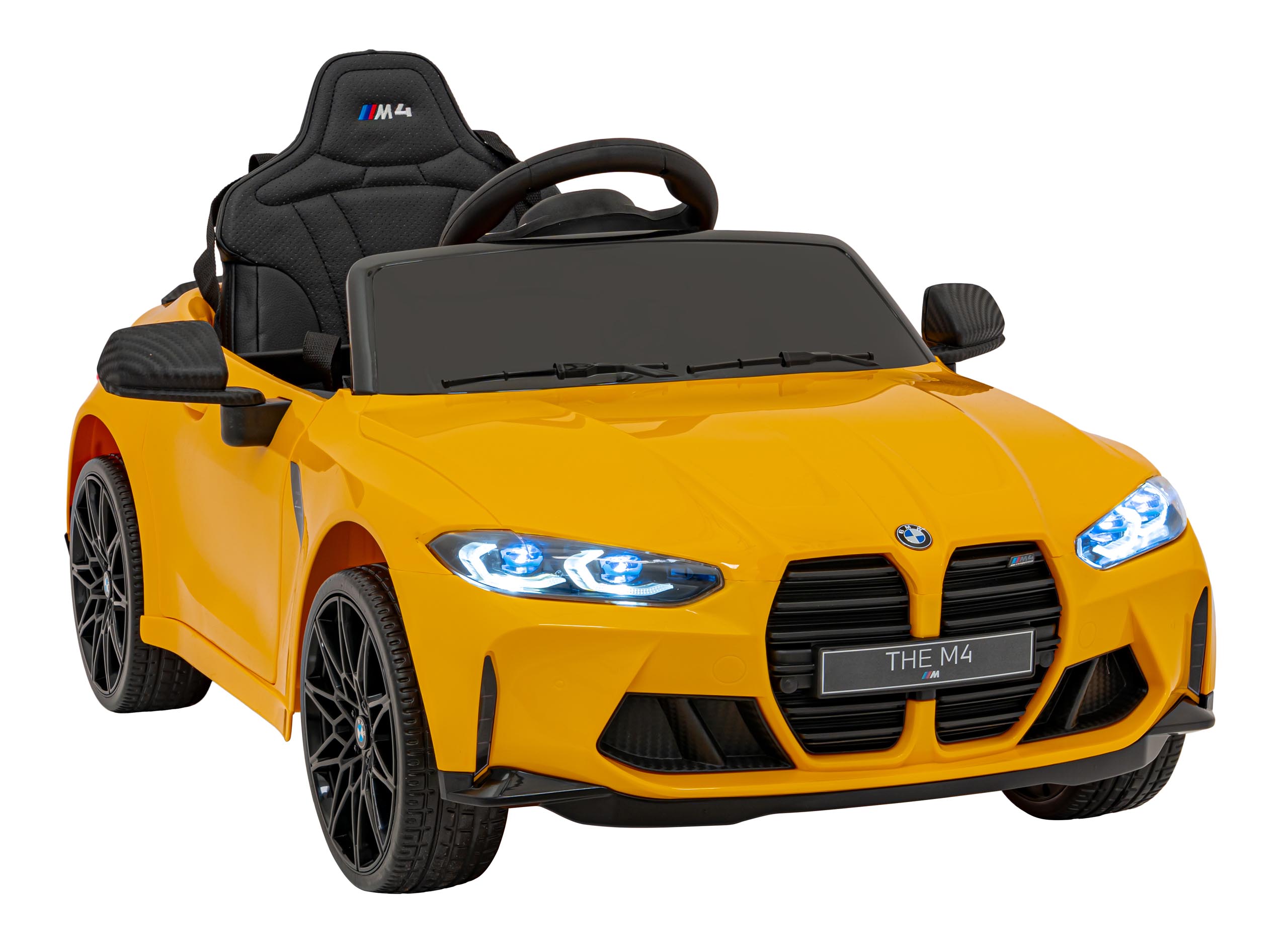 Vozidlo BMW M4 Žltá – Obrázok 4