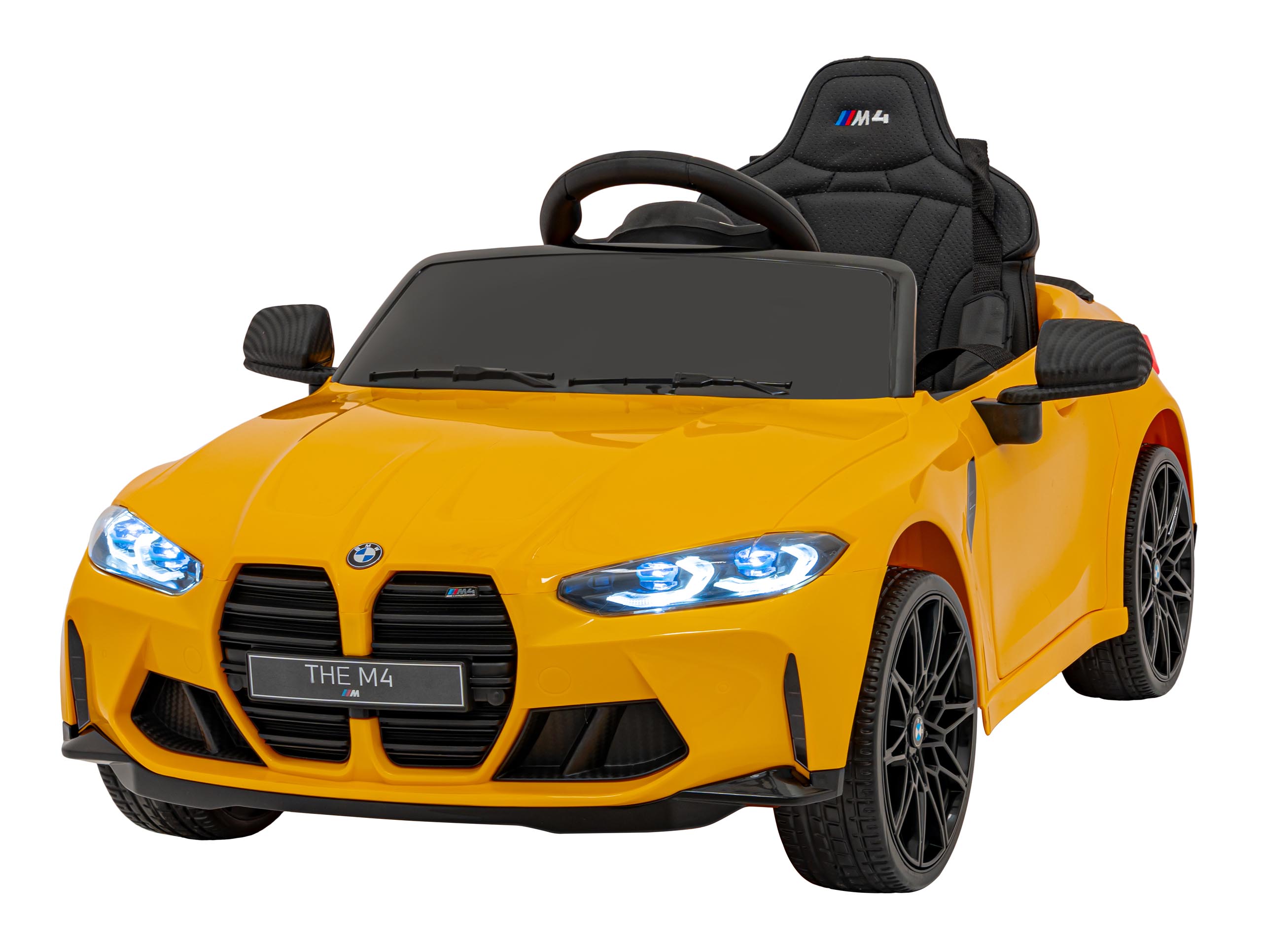 Vozidlo BMW M4 Žltá – Obrázok 6