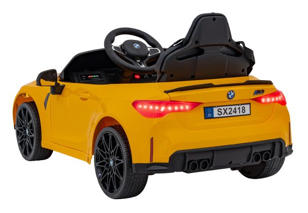Vozidlo BMW M4 Žltá – Obrázok 7