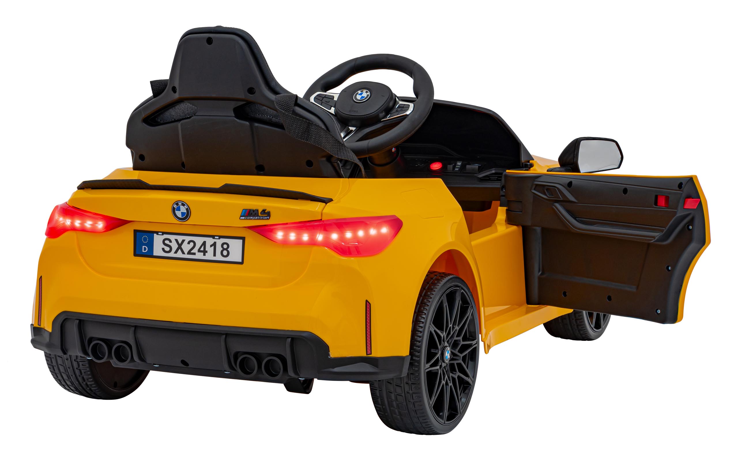 Vozidlo BMW M4 Žltá – Obrázok 9