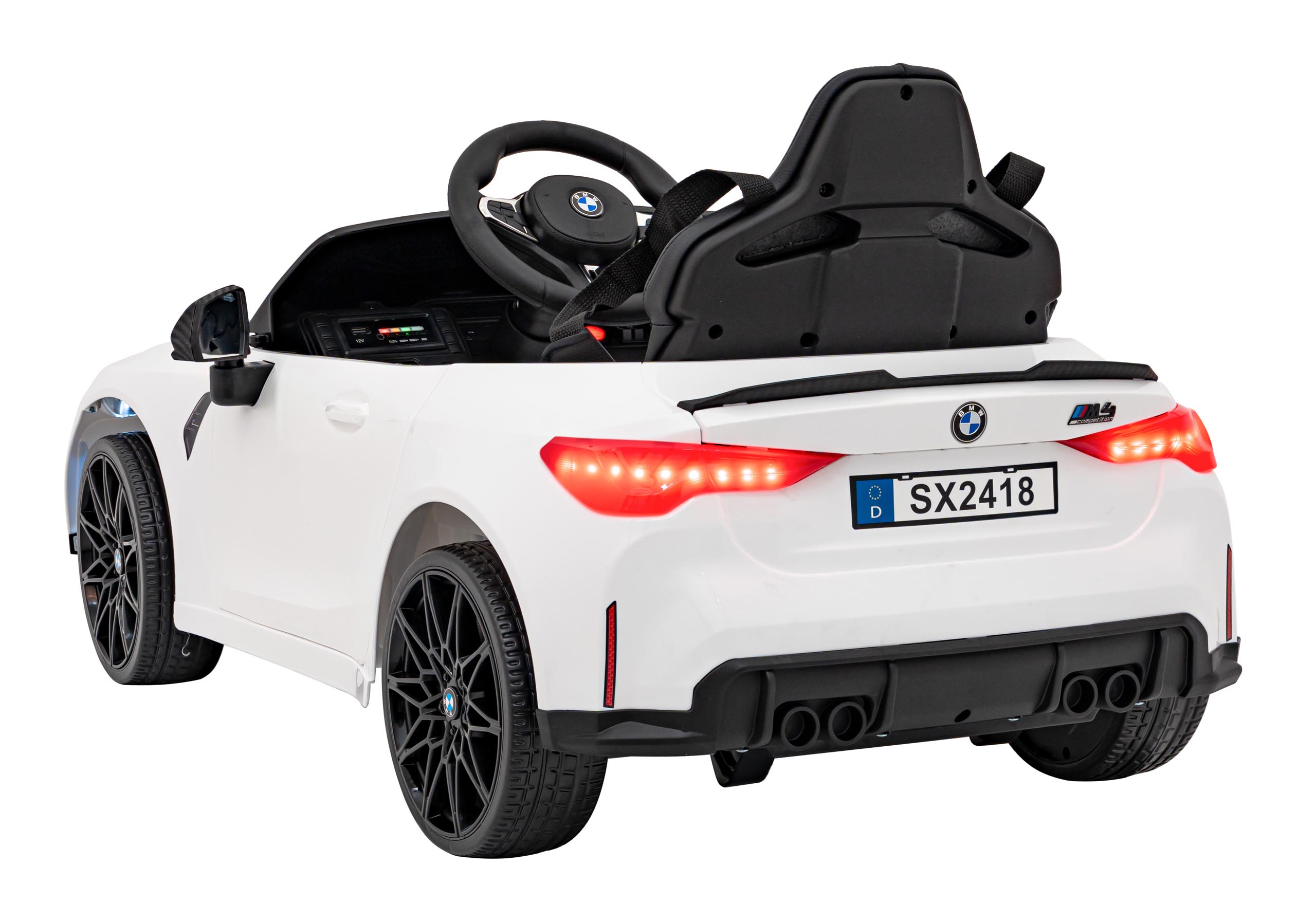 Vozidlo BMW M4 Biela – Obrázok 7