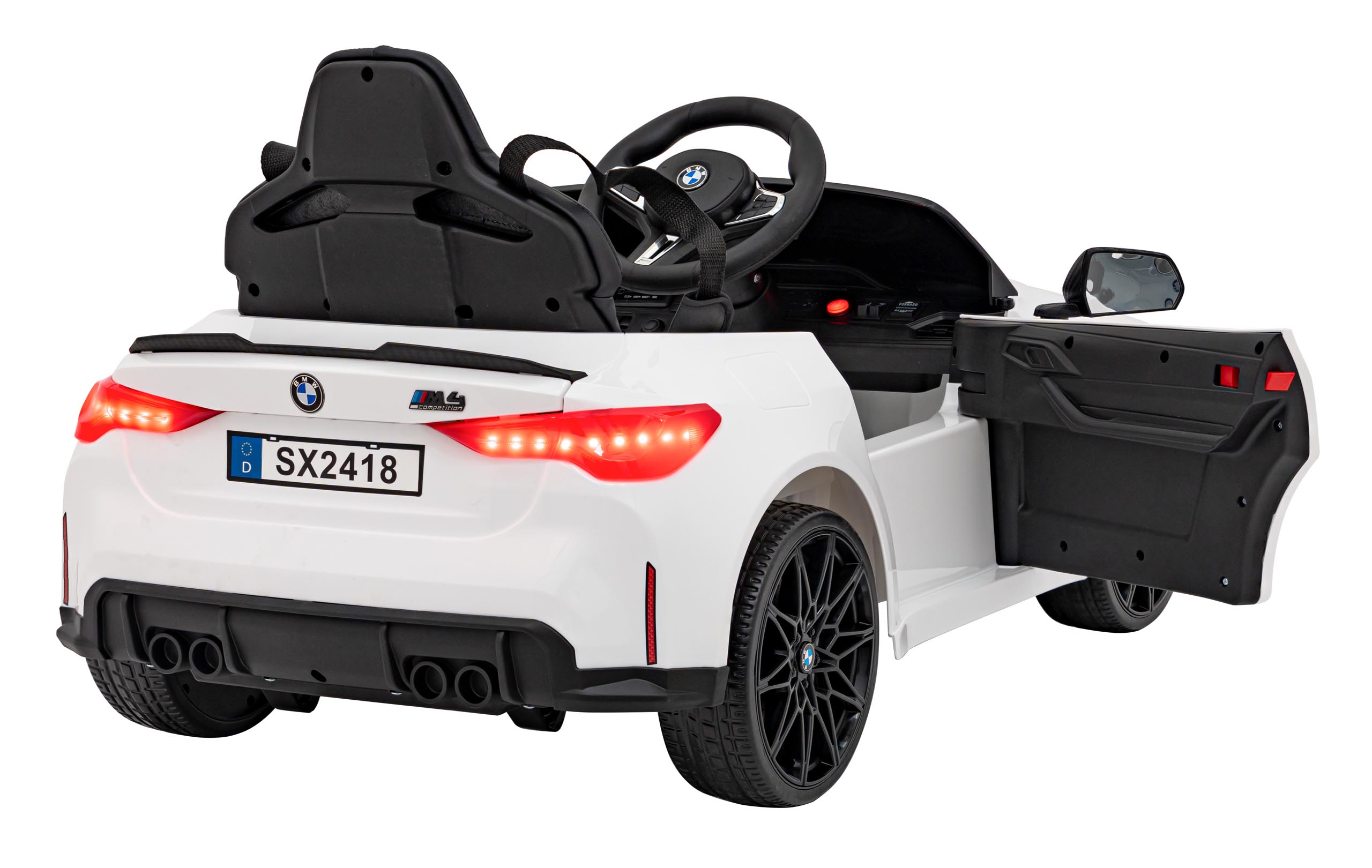 Vozidlo BMW M4 Biela – Obrázok 9
