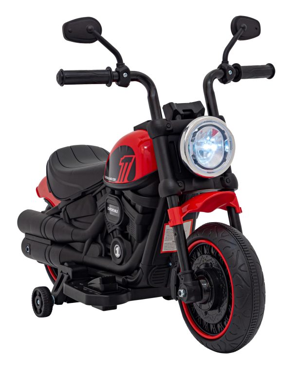 Chopper FASTER motorka červená – Obrázok 5