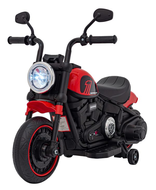 Chopper FASTER motorka červená – Obrázok 6