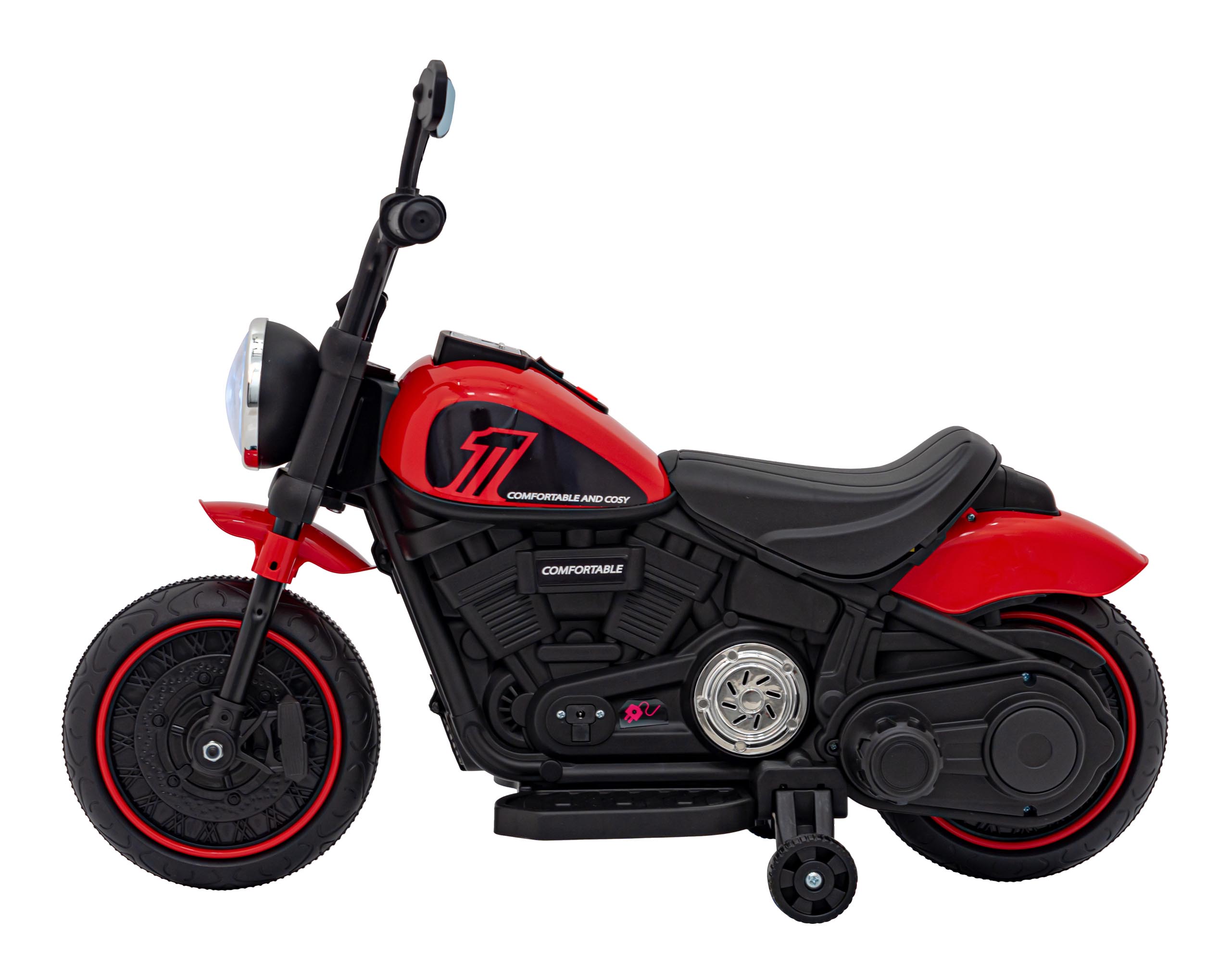 Chopper FASTER motorka červená – Obrázok 7