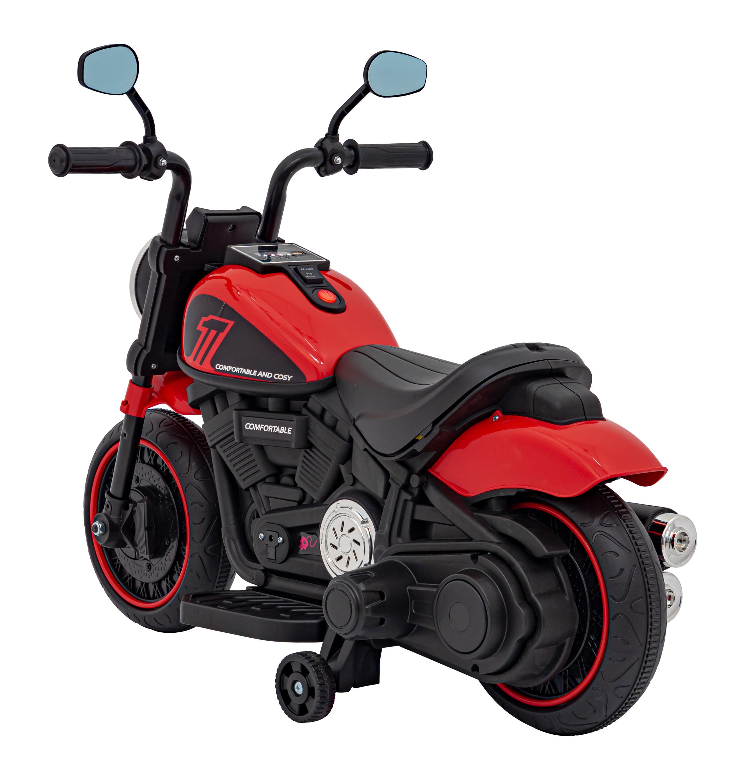 Chopper FASTER motorka červená – Obrázok 8