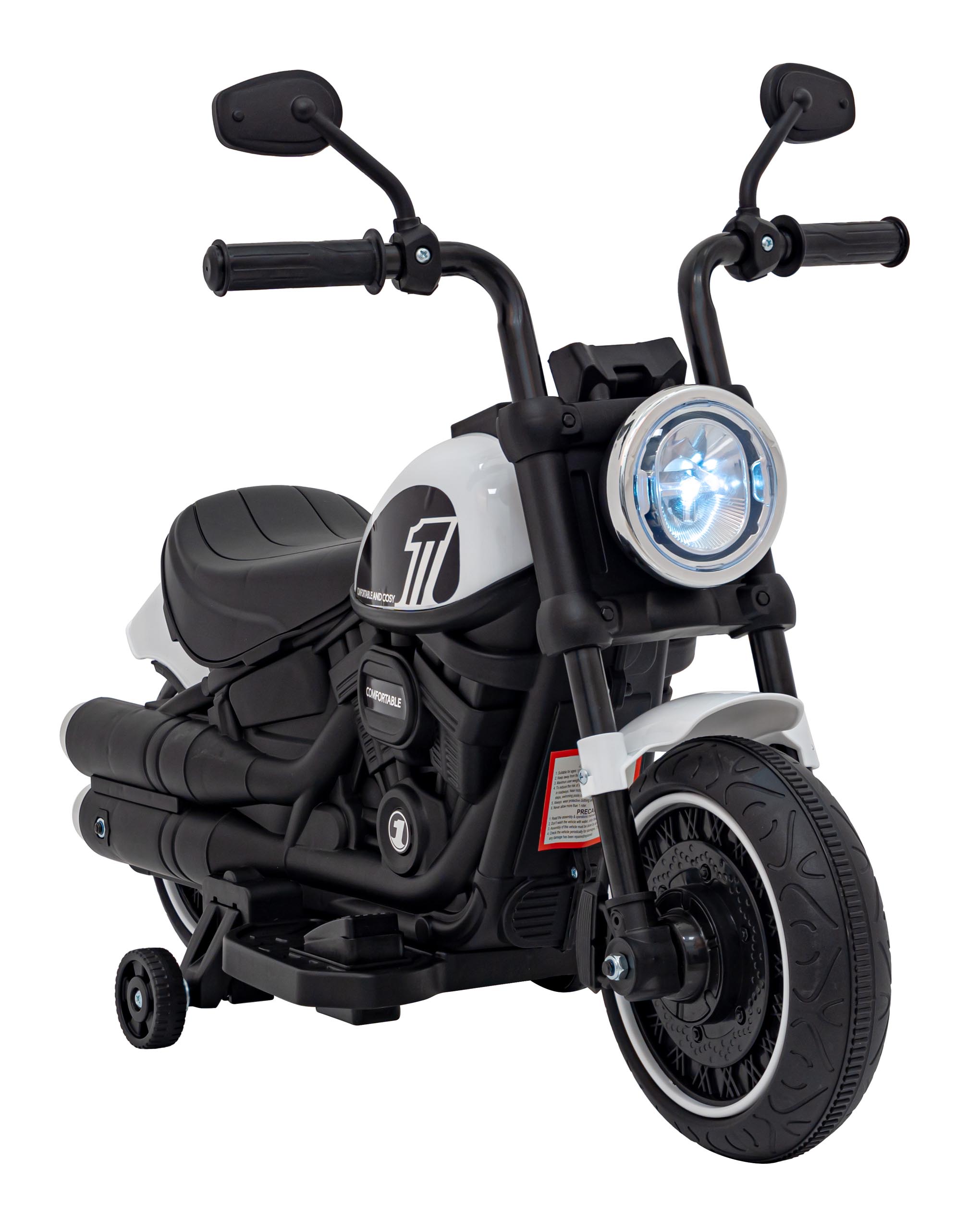 Chopper FASTER motorka White – Obrázok 2