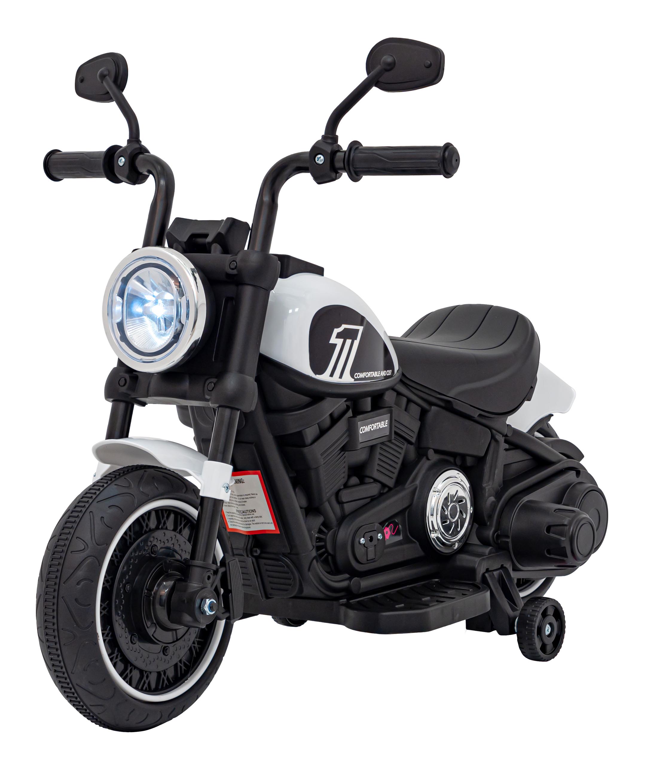 Chopper FASTER motorka White – Obrázok 3