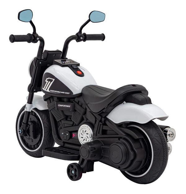 Chopper FASTER motorka White – Obrázok 5
