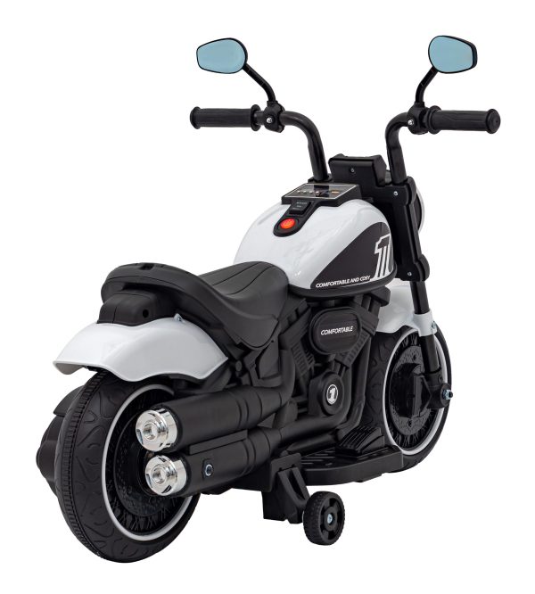 Chopper FASTER motorka White – Obrázok 7