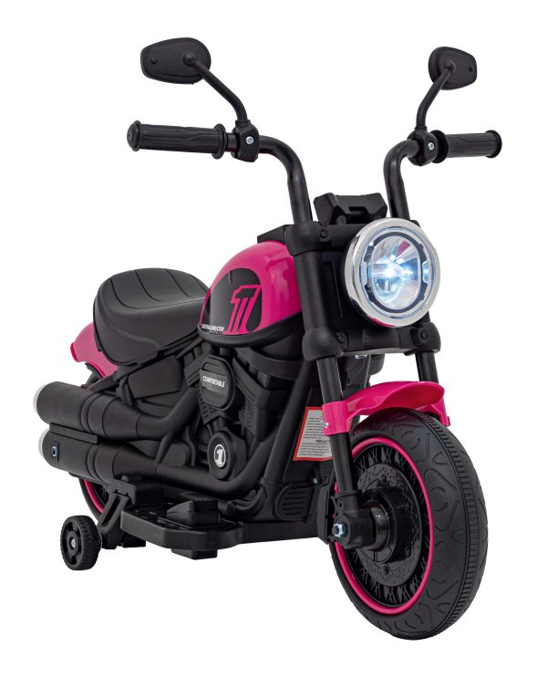 Chopper FASTER motorka Pink – Obrázok 5