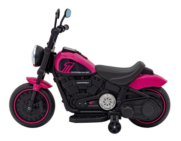 Chopper FASTER motorka Pink – Obrázok 7