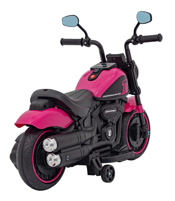Chopper FASTER motorka Pink – Obrázok 10