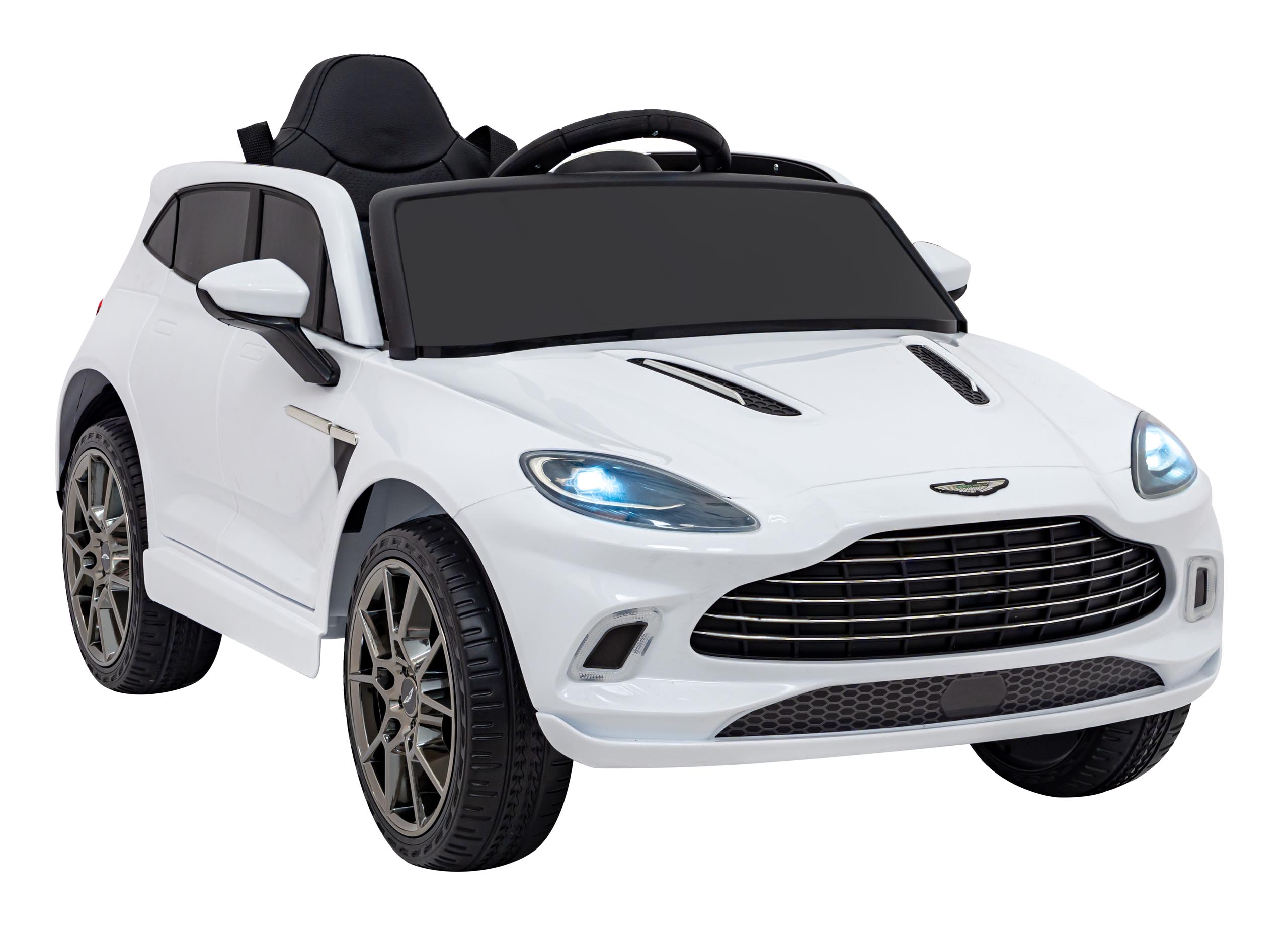 Vozidlo Aston Martin DBX v bielej farbe
