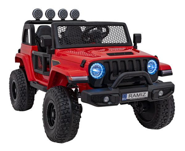 OFF-ROAD 3.0 vozidlo červené – Obrázok 2