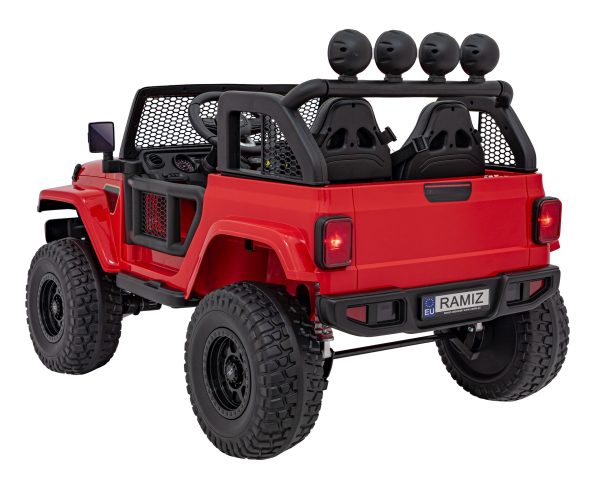 OFF-ROAD 3.0 vozidlo červené – Obrázok 5