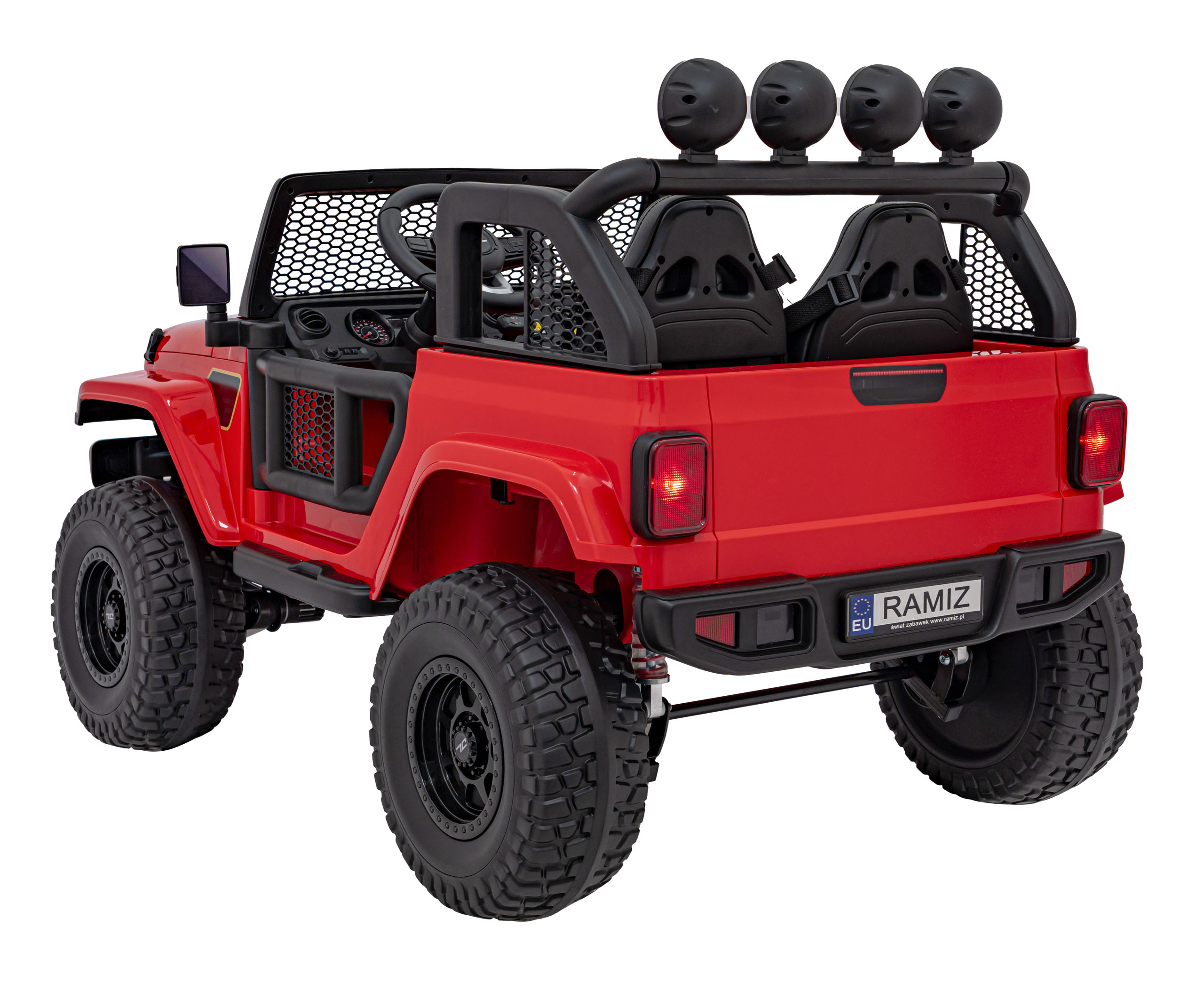 OFF-ROAD 3.0 vozidlo červené – Obrázok 5