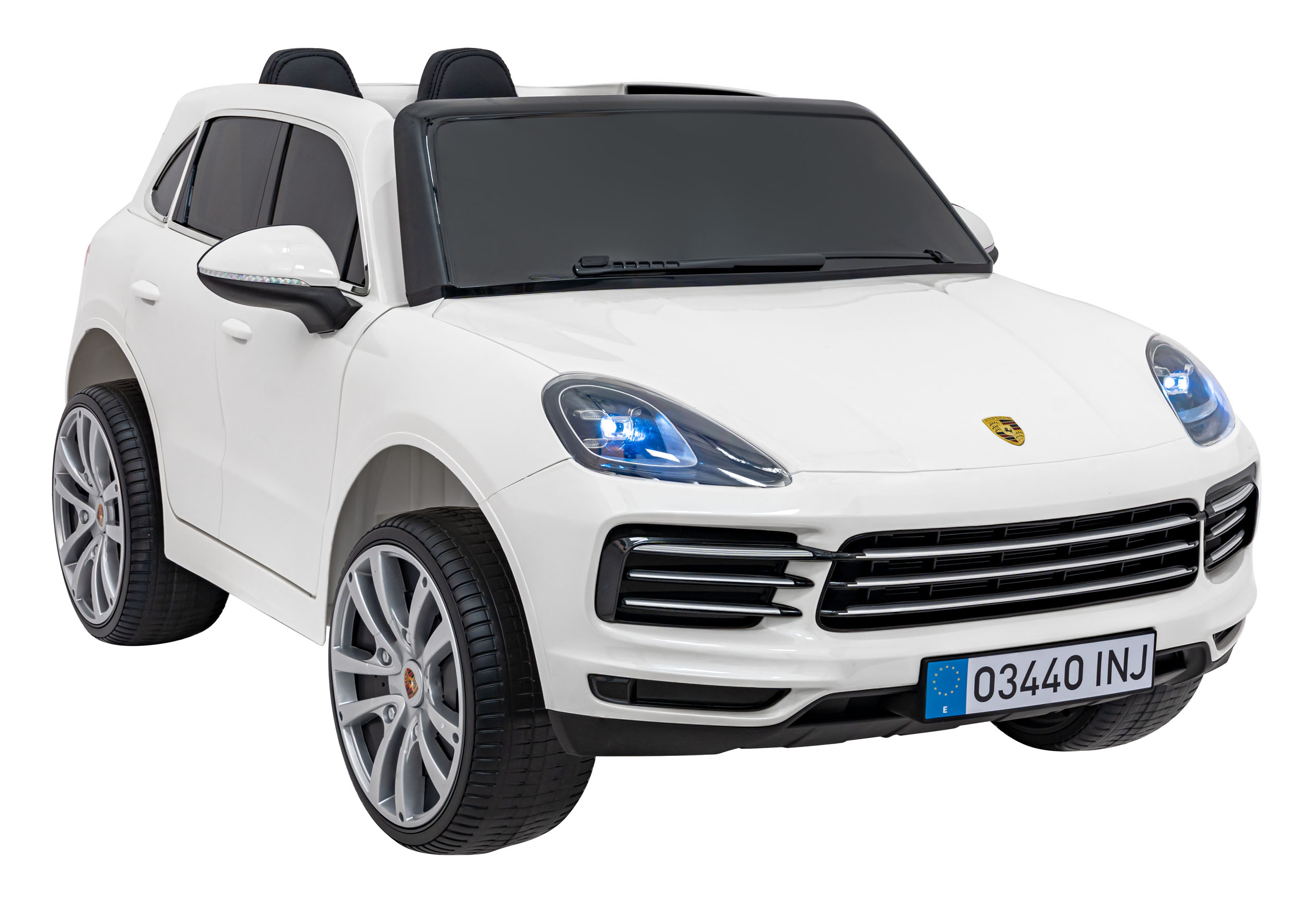 Farba vozidla Porsche Cayenne S biela – Obrázok 2