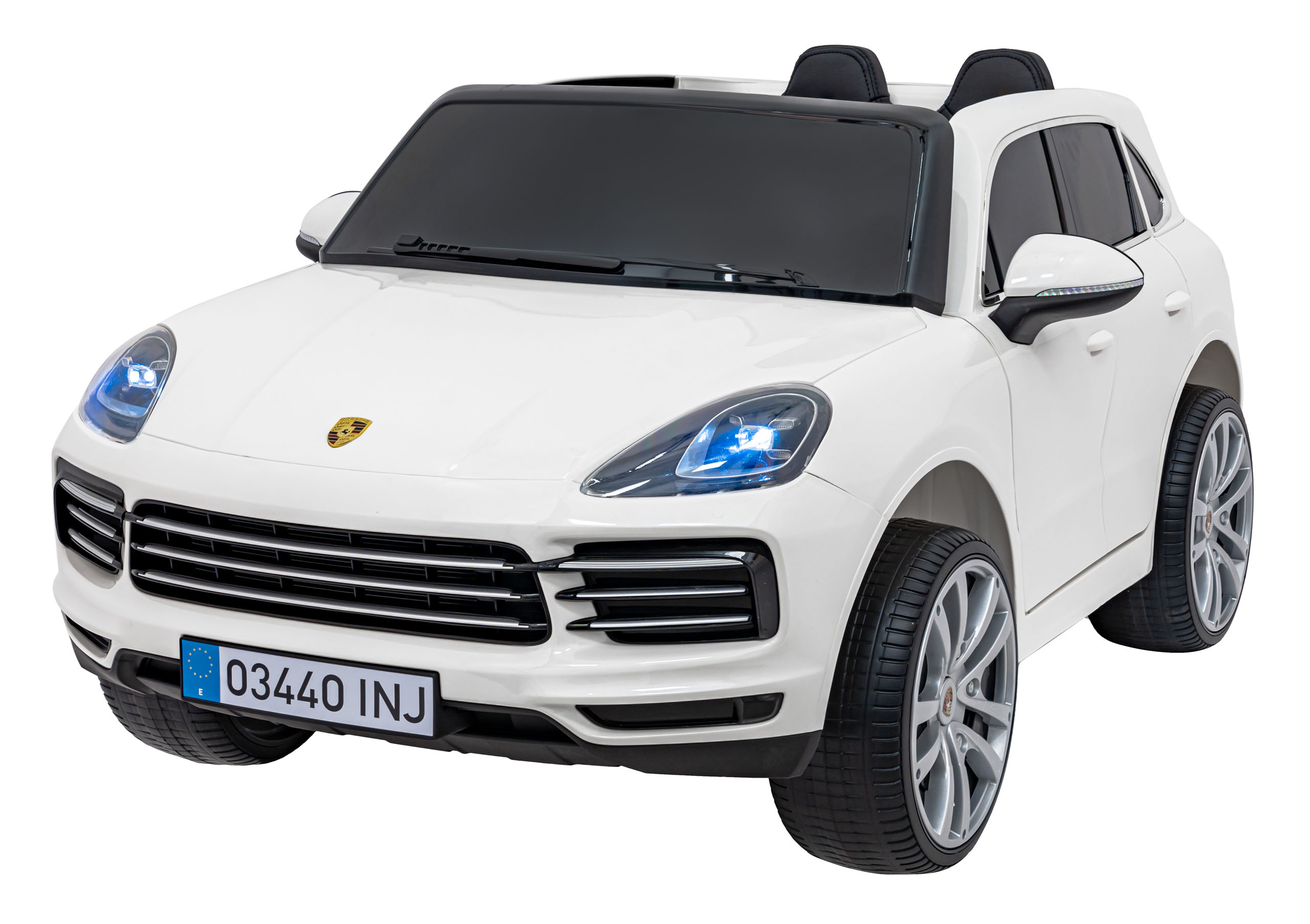 Farba vozidla Porsche Cayenne S biela – Obrázok 3