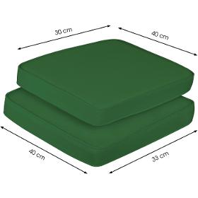 FDZN 9026 sada vankúšov zelená FIELDMANN – Obrázok 2