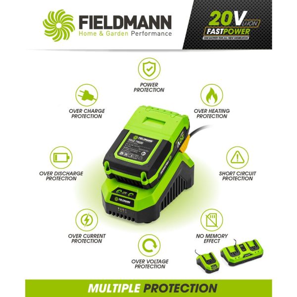 FZR 70335-A 2x20V Kosačka FIELDMANN – Obrázok 5