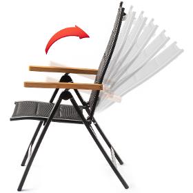 FDZN 5017 Záhradné kreslo 2ks FIELDMANN – Obrázok 5