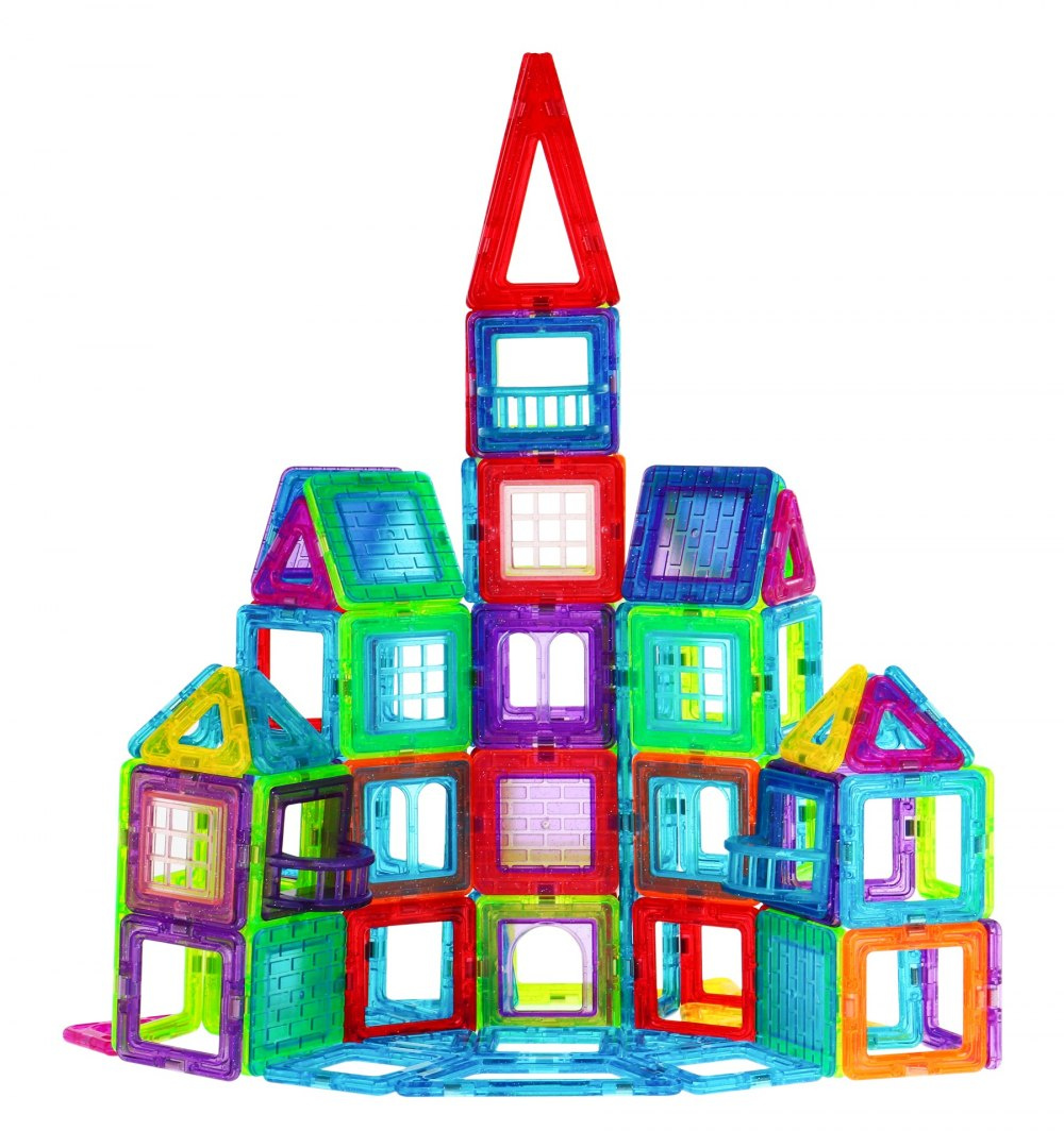 Magnetické bloky MEGA Sada 184 prvkov – Obrázok 3