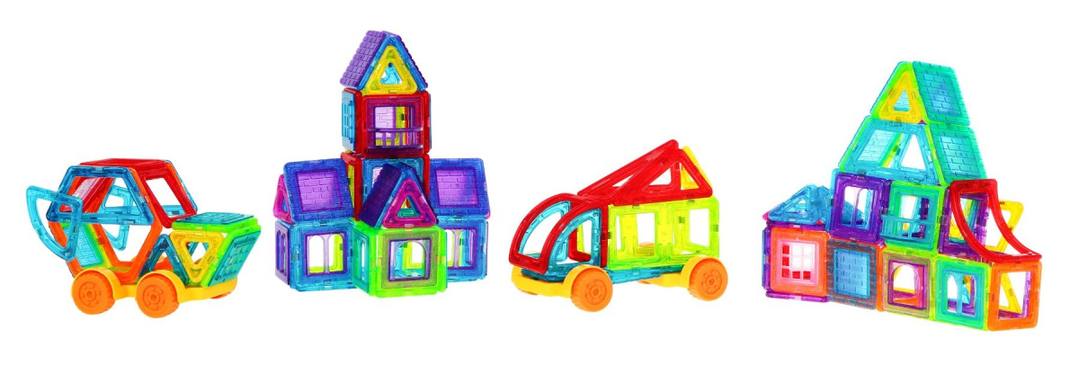 Magnetické bloky MEGA Sada 184 prvkov – Obrázok 6