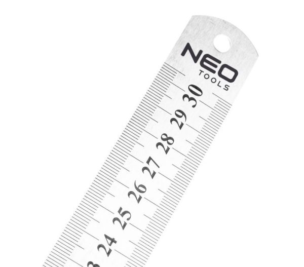 LINEÁRNE PRAVÍTKO 30 CM, NEREZ