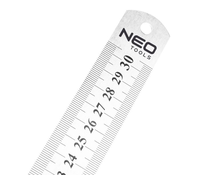 LINEÁRNE PRAVÍTKO 30 CM, NEREZ
