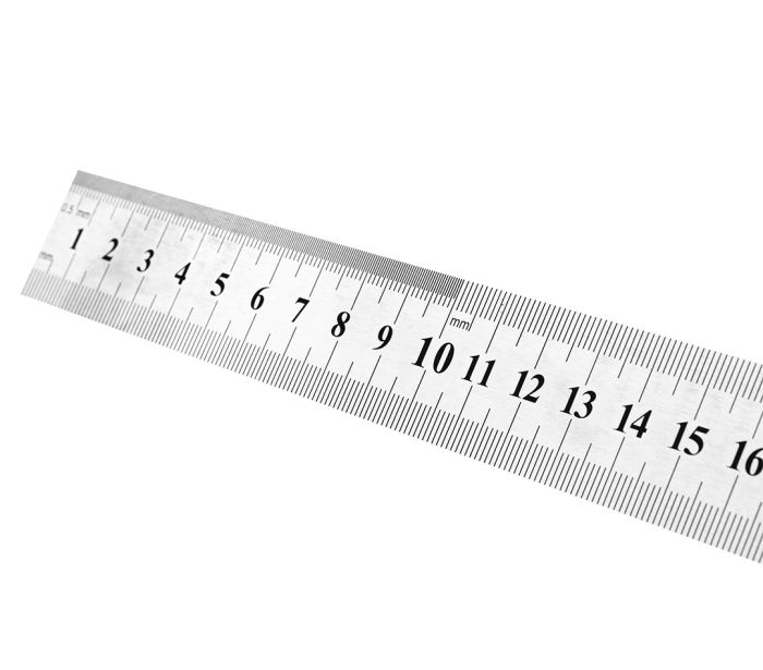 LINEÁRNE PRAVÍTKO 50 CM, NEREZ
