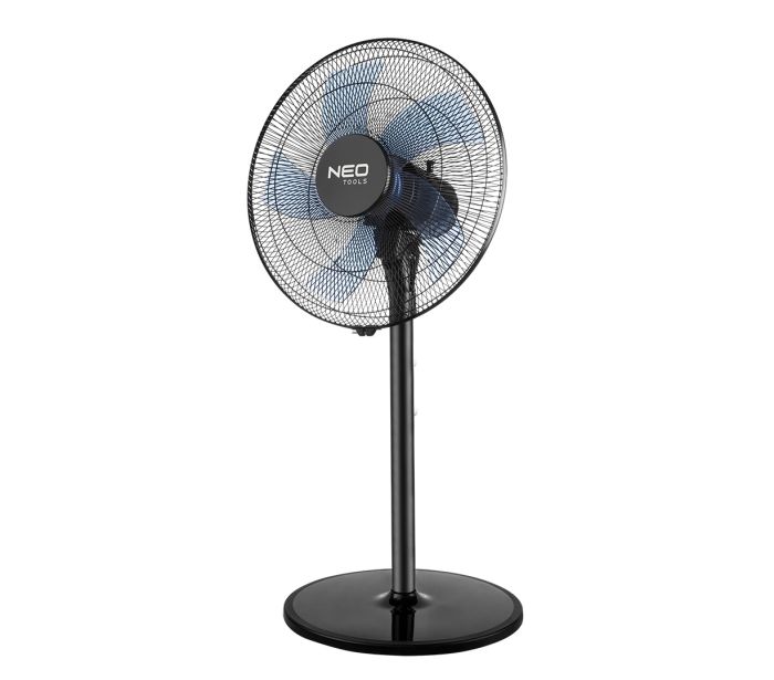 Podlahový ventilátor 50W, priemer 40 cm, 3 rýchlosti, oscilácia – Obrázok 3