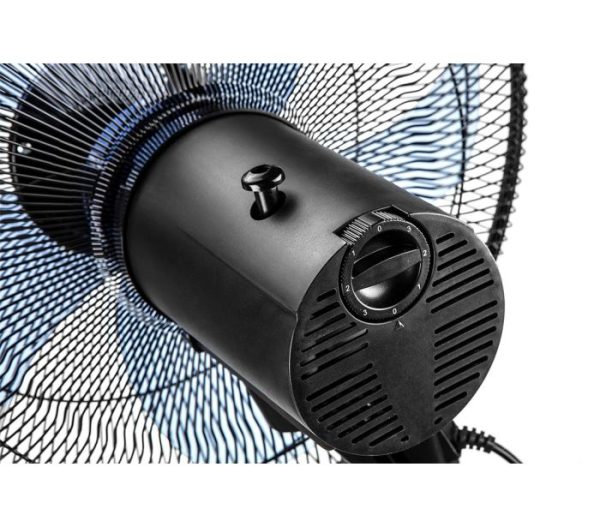 Podlahový ventilátor 50W, priemer 40 cm, 3 rýchlosti, oscilácia – Obrázok 4