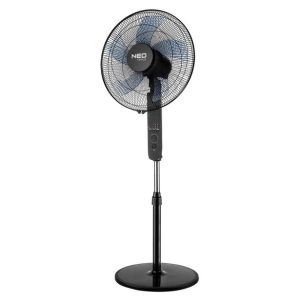 Podlahový ventilátor 45W, priemer. 40 cm, 3 rýchlosti, oscilácia, diaľkové ovládanie