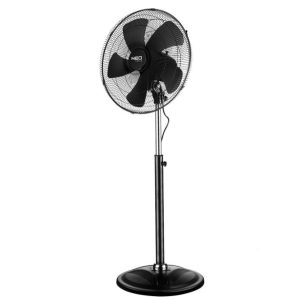 Dielenský podlahový ventilátor 100 W, priemer 45 cm, 3 rýchlosti, oscilácia