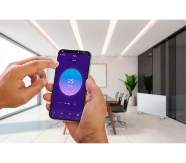 Elektrický konvektor 1500W, IP24, WIFI – Obrázok 11