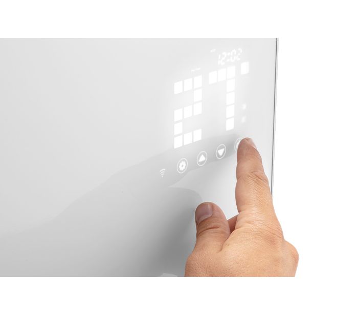 Elektrický konvektor 1500W, IP24, WIFI – Obrázok 3