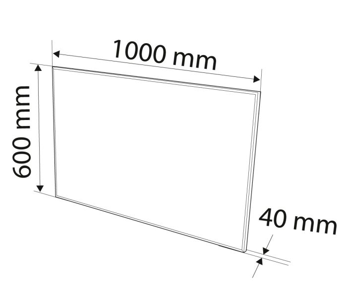 Infračervený vykurovací panel 600W – Obrázok 10