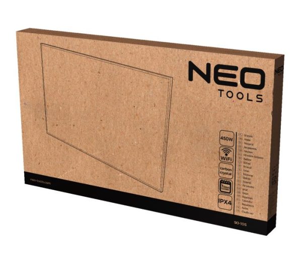 Infračervený ohrievací panel 450W, WIFI – Obrázok 12