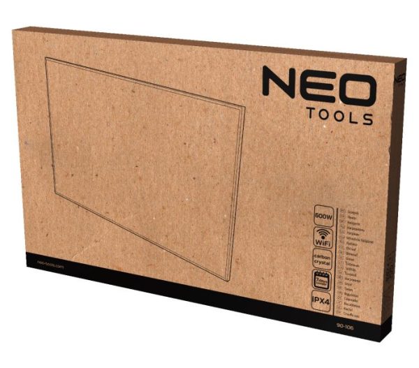 Infračervený ohrievací panel 600W, WIFI – Obrázok 10