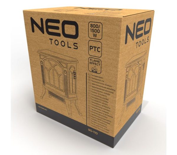 Keramický ohrievač s ventilátorom 800W/1500W – Obrázok 9