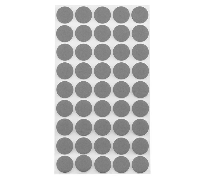 Samolepiace plstené podložky, sivé, 106 ks. – Obrázok 4