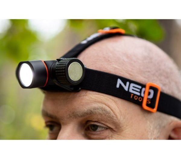 USB dobíjateľný/batériový svetlomet 2000lm CREE XHP50.2 LED – Obrázok 8