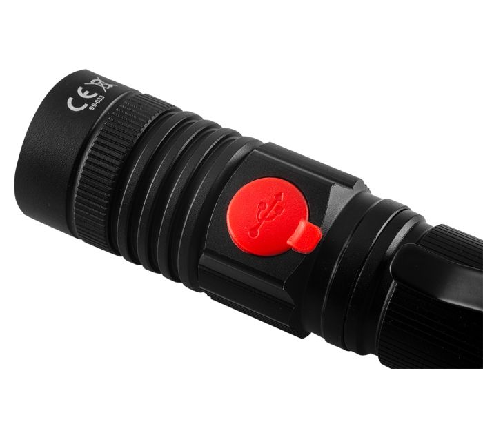 800 lm USB dobíjacia baterka 2 v 1 CREE T6 LED – Obrázok 6