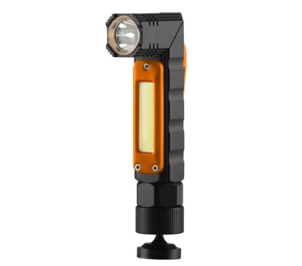 USB dobíjacia baterka 300 lm 2 v 1 CREE XPE + COB LED – Obrázok 5