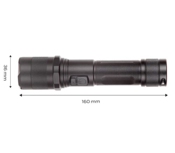 USB dobíjacia baterka 1000 lm OSRAM P9 LED – Obrázok 6