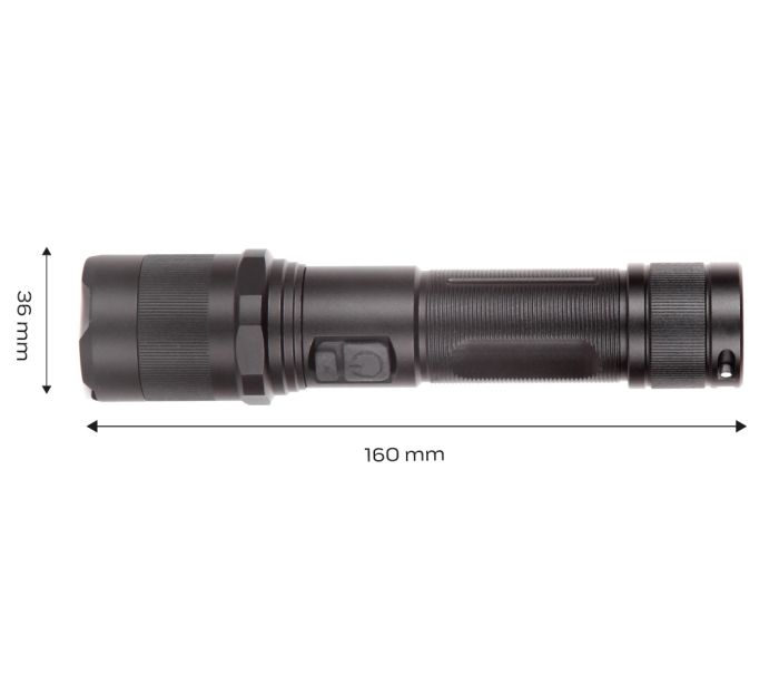 USB dobíjacia baterka 1000 lm OSRAM P9 LED – Obrázok 6