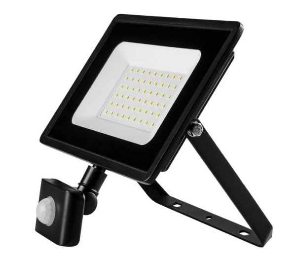 Lampa s detektorom pohybu SMD 50W 4000 lm 230V