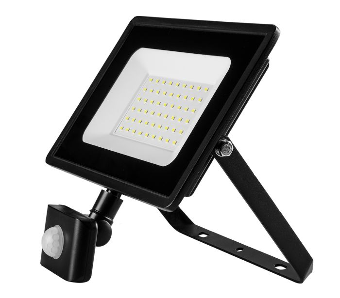 Lampa s detektorom pohybu SMD 50W 4000 lm 230V